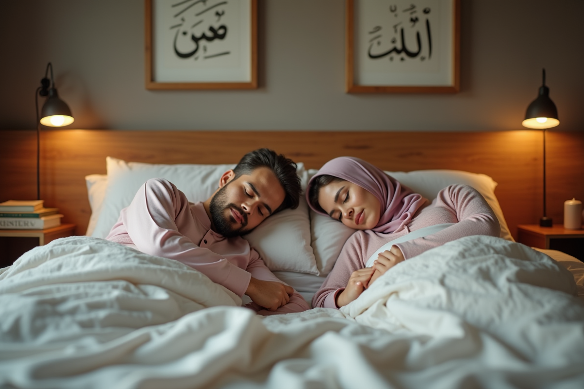 Pratiques du sommeil en couple dans l’Islam