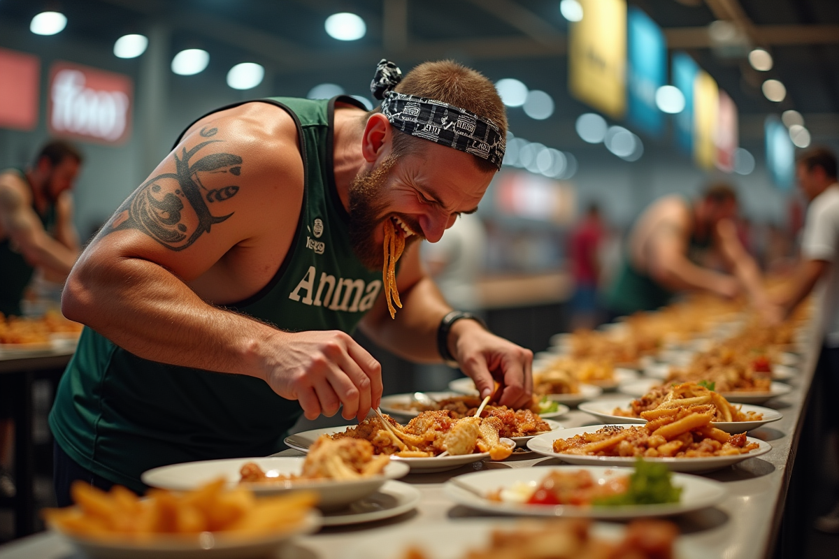 Le mangeur numéro 1 au monde et son règne dans la compétition alimentaire