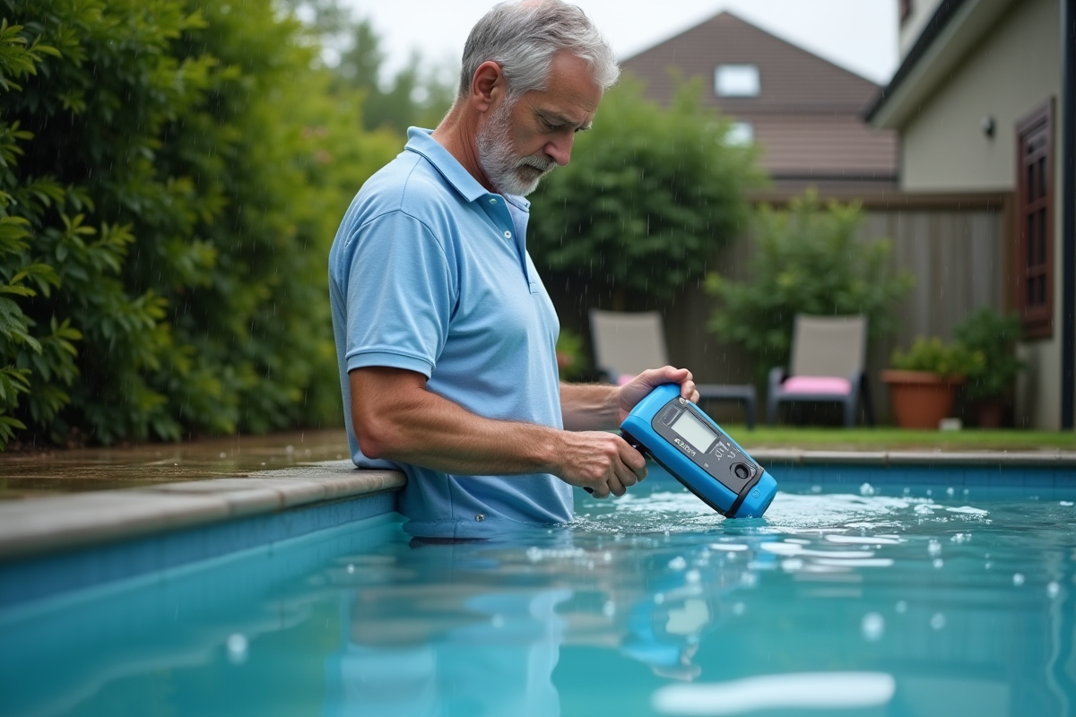 Choisir le meilleur moment pour choc de piscine : avant ou après la pluie